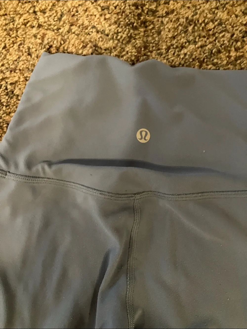 lululemon athletica High-Rise Cropped Leggings in Dusty Blue